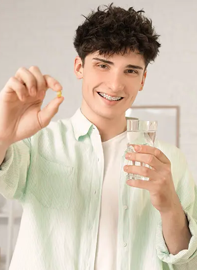 Opatentowana technologia MICROENCAPSULACJI  - Tak rewolucyjne rozwiązanie gwarantuje prawie 100 % przeżywalności bakterii przy przejściu przez żołądek/dwunastnicę. Bakterie mikrokapsułkowane są kilka razy mocniejsze niż liofilizaty, dlatego wystarczy 5 razy mniej bakterii, żeby uzyskać taki sam stopień kolonizacji w&nbsp;jelita.