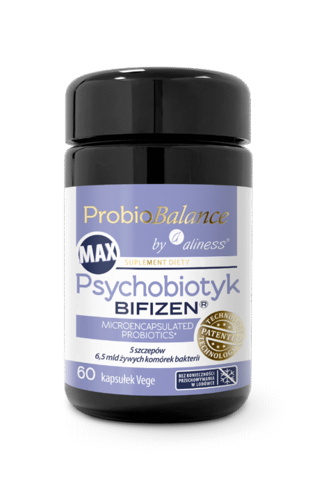 Psychobiotyk BIFIZEN® MAX 6,5 mld. x&nbsp;60 vege caps.