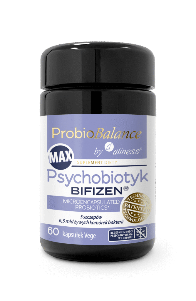 Psychobiotyk BIFIZEN® MAX 6,5 mld. x&nbsp;60 vege caps. - ProbioBalance