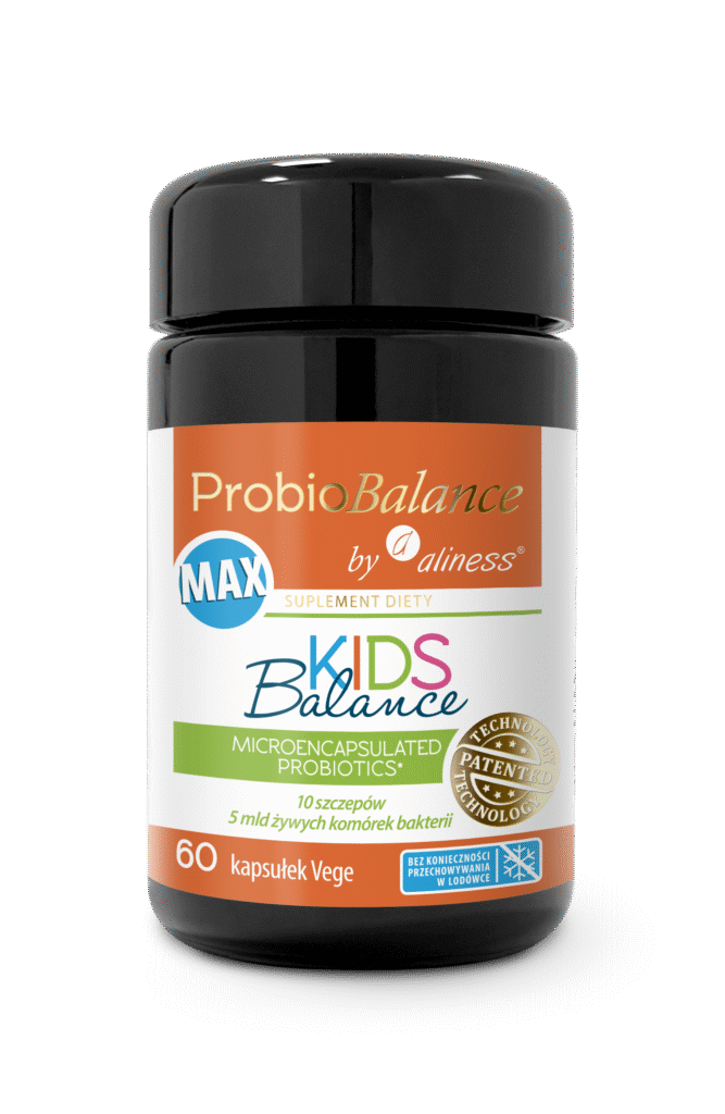 KIDS Balance MAX 5 mld. x&nbsp;60 vege caps. - ProbioBalance