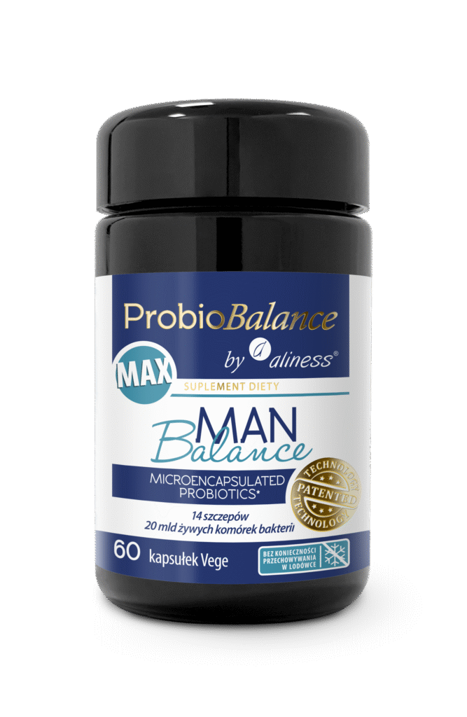 Man Balance MAX 20 mld. x&nbsp;60 vege caps. - ProbioBalance