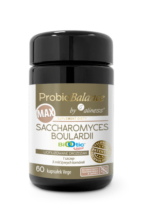 Saccharomyces Boulardii MAX 5 mld./250mg x&nbsp;60 vege caps.