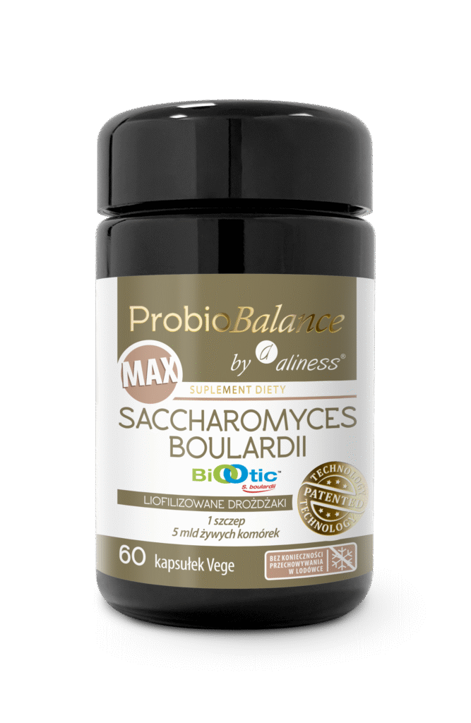 Saccharomyces Boulardii MAX 5 mld./250mg x&nbsp;60 vege caps. - ProbioBalance